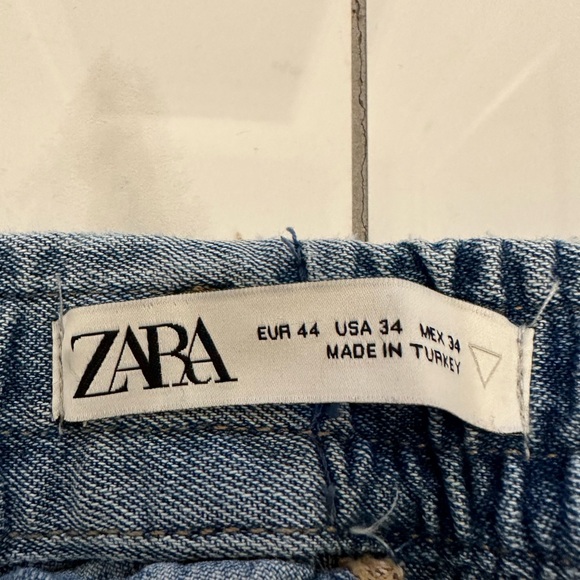 Blue Zara Jean Joggers - Picture 4 of 4
